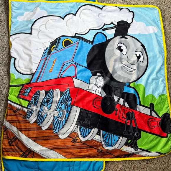 Thomas the Tank Engine Kids Sleep Nap Mat All-in-One Pillow, Mat, Blanket - Picture 3 of 10
